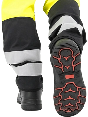 Полуботинки летние мужские Brodeks Alpha BRS101 S3, черный Brodeks в Челябинске 3