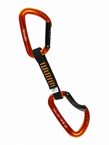 Оттяжка скалолазная с оранжевыми карабинами 0279 ver 0968.orange