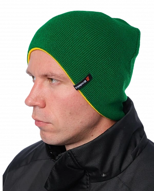 Шапка Brodeks Light Bicolor зеленый
