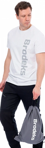 Сумка-мешок Brodeks KM140, серый