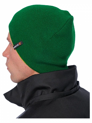 Шапка Brodeks Light Bicolor зеленый
