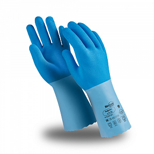 Перчатки Manipula Specialist® Рефлекс (интерлок+латекс 1,4мм), L-T-16/CG-949 Факел Спецодежда в Челябинске