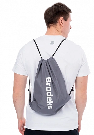 Сумка-мешок Brodeks KM140, серый