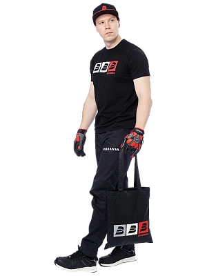 Шоппер Brodeks KM141, черный